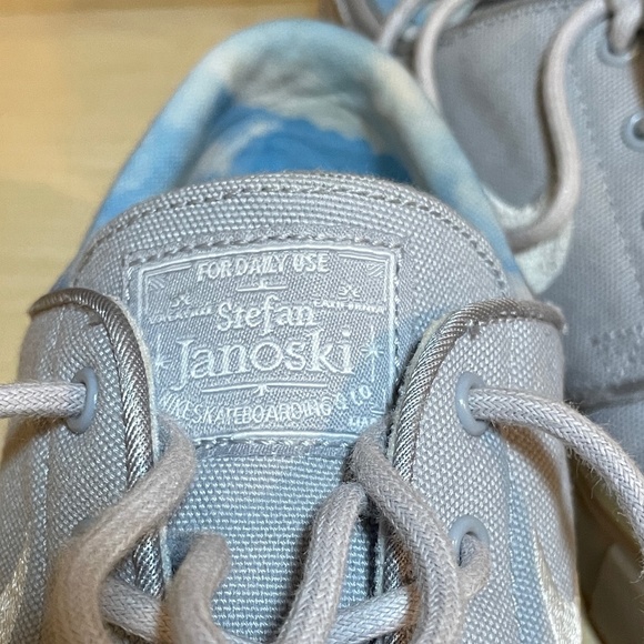 Nike Stefan Janoski Light Blue Sneakers - Like New - W8.5/M7/EU40 - Picture 5 of 7